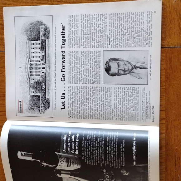 Vintage Newsweek Magazines 1967-1969 Lot/7 - Picture 9 of 16